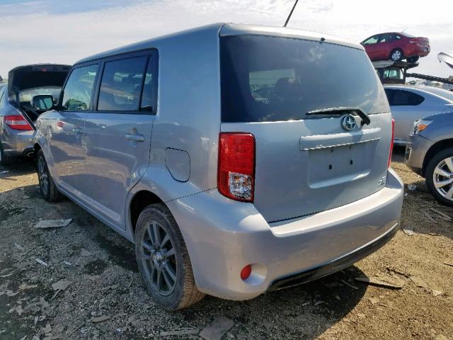 JTLZE4FEXDJ039282 - 2013 TOYOTA SCION XB ვერცხლისფერი ფოტო 3