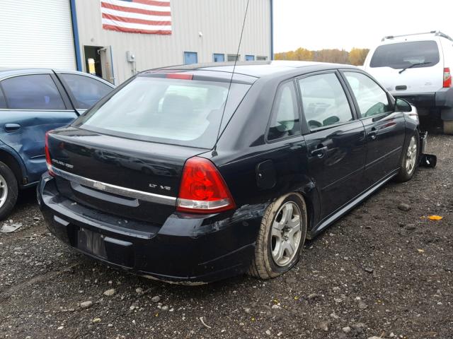 1G1ZU64854F182465 - 2004 CHEVROLET MALIBU MAX შავი ფოტო 4