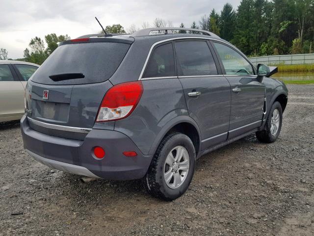 3GSCL33P28S724117 - 2008 SATURN VUE XE GRAY photo 4