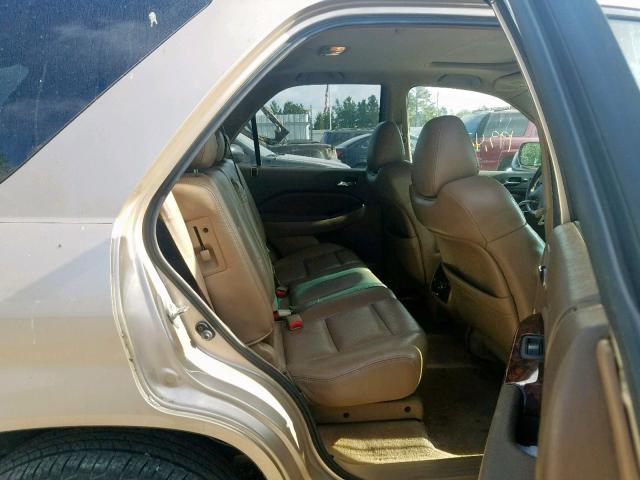 2HNYD186X2H544777 - 2002 ACURA MDX TOURIN GOLD photo 6