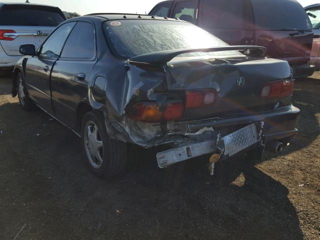 JH4DB7561TS007547 - 1996 ACURA INTEGRA SE GRAY photo 3