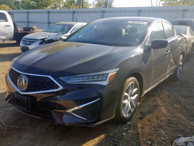 19UDE2F39KA007785 - 2019 ACURA ILX BASE W BLACK photo 2