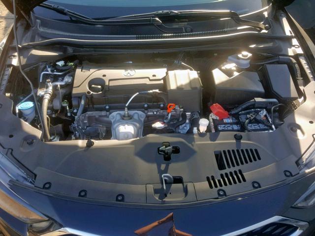 19UDE2F39KA007785 - 2019 ACURA ILX BASE W BLACK photo 7