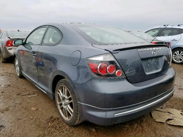 JTKDE167680272439 - 2008 TOYOTA SCION TC BLUE photo 3