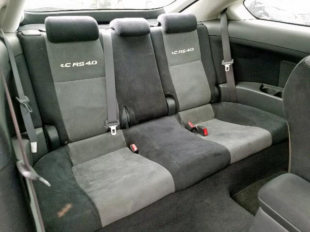 JTKDE167680272439 - 2008 TOYOTA SCION TC BLUE photo 6