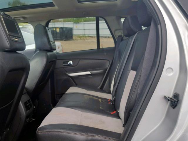 2FMDK4JC9DBA94343 - 2013 FORD EDGE SEL SILVER photo 6