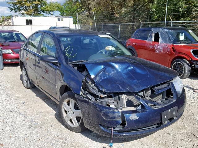 1G8AJ55F67Z203602 - 2007 SATURN ION LEVEL BLUE photo 1