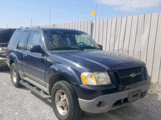 1FMYU70E41UC54263 - 2001 FORD EXPLORER S BLUE photo 1