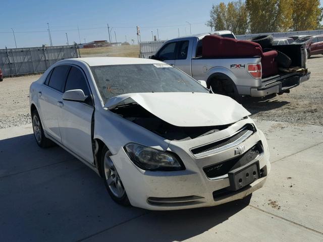 1G1ZH57B19F251343 - 2009 CHEVROLET MALIBU 1LT WHITE photo 1