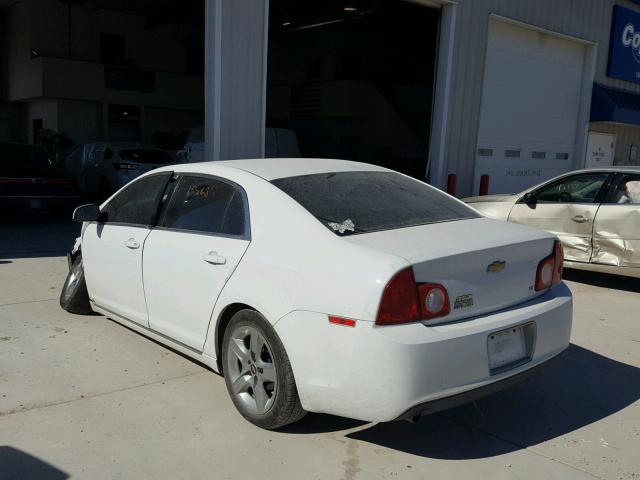 1G1ZH57B19F251343 - 2009 CHEVROLET MALIBU 1LT WHITE photo 3