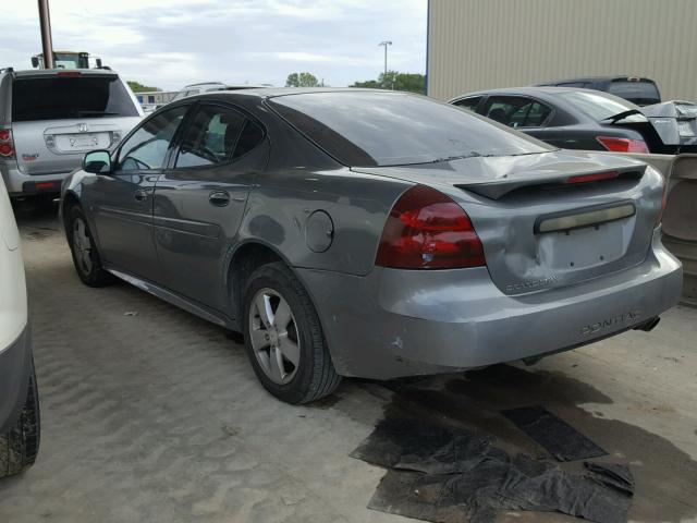 2G2WP552X81104934 - 2008 PONTIAC GRAND PRIX Сұр фото 3