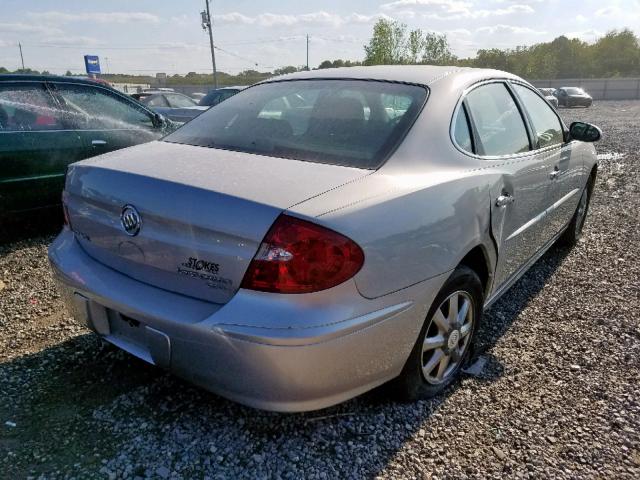 2G4WD552X71197159 - 2007 BUICK LACROSSE C SILVER photo 4