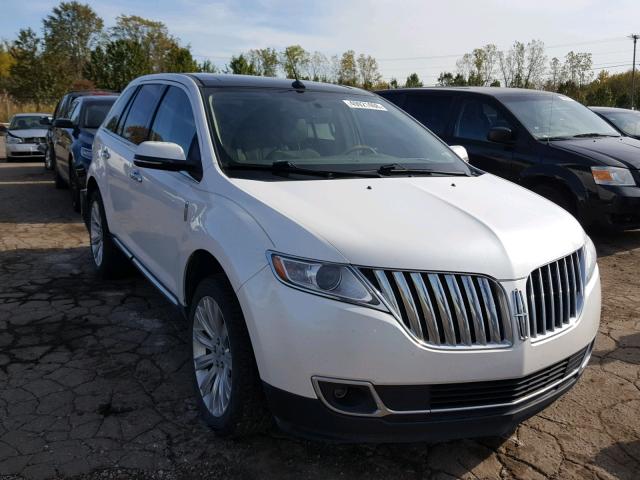 2LMDJ8JK5FBL23710 - 2015 LINCOLN MKX WHITE photo 1