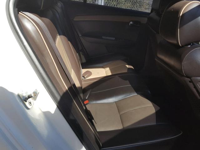 1G1ZK577584256195 - 2008 CHEVROLET MALIBU LTZ 白色 照片 6