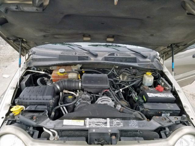 1J4GL38K72W366612 - 2002 JEEP LIBERTY RE TAN photo 7