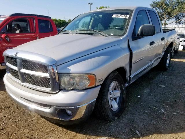 1D7HA18D93J677632 - 2003 DODGE RAM 1500 S SILVER photo 2