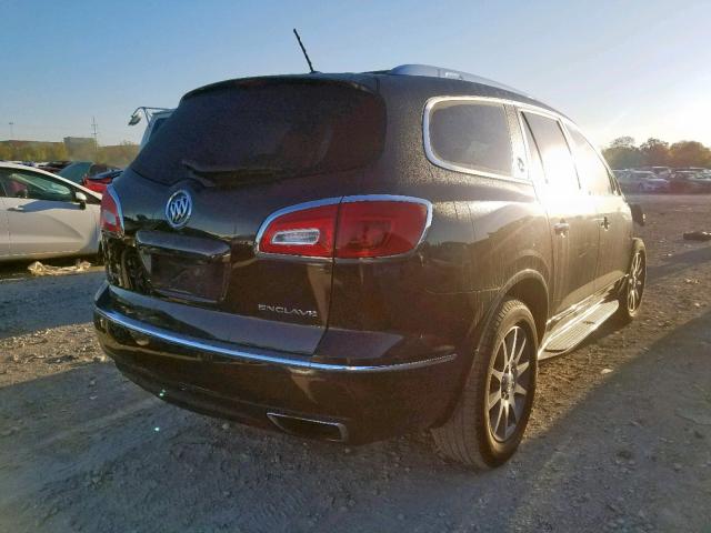 5GAKRBKD8EJ128497 - 2014 BUICK ENCLAVE BROWN photo 4