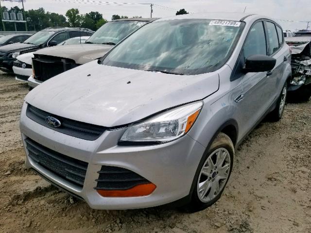 1FMCU0F70EUD06276 - 2014 FORD ESCAPE S SILVER photo 2