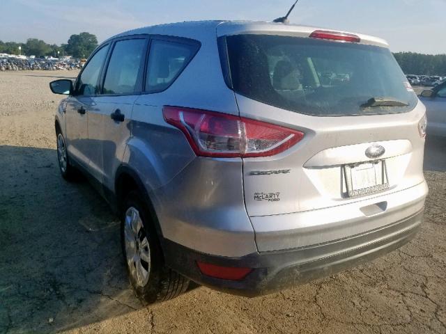 1FMCU0F70EUD06276 - 2014 FORD ESCAPE S SILVER photo 3