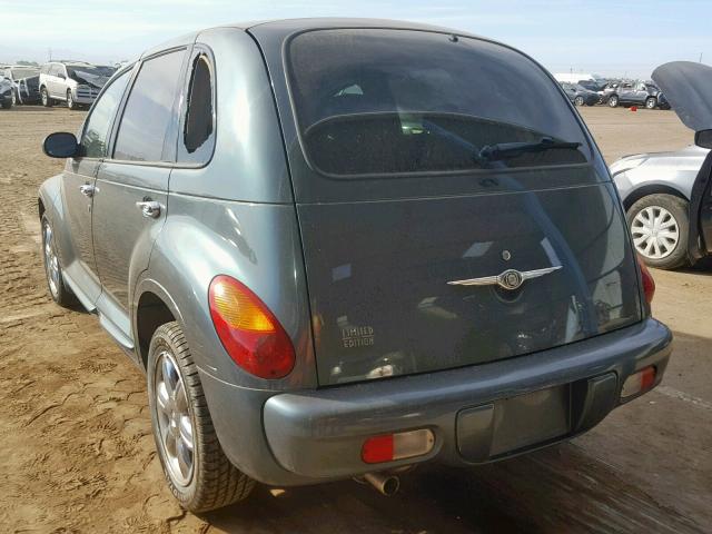 3C8FY68B13T604464 - 2003 CHRYSLER PT CRUISER GREEN photo 3