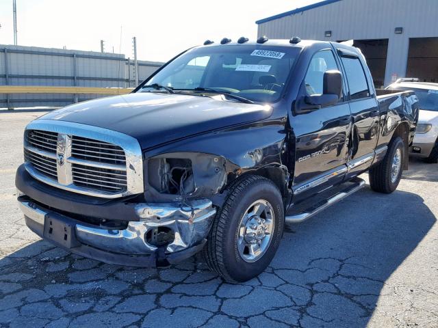 3D7LL38C56G285048 - 2006 DODGE RAM 3500 S BLACK photo 2