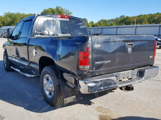 3D7LL38C56G285048 - 2006 DODGE RAM 3500 S BLACK photo 3