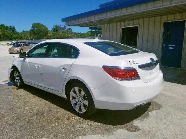 1G4GF5E38CF309435 - 2012 BUICK LACROSSE P WHITE photo 3