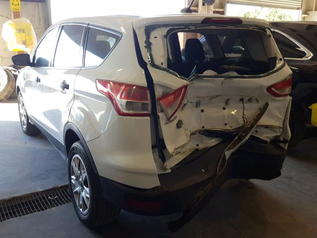 1FMCU0F72FUC40198 - 2015 FORD ESCAPE S WHITE photo 3