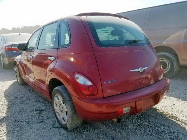 3A8FY48919T519032 - 2009 CHRYSLER PT CRUISER BURGUNDY photo 3