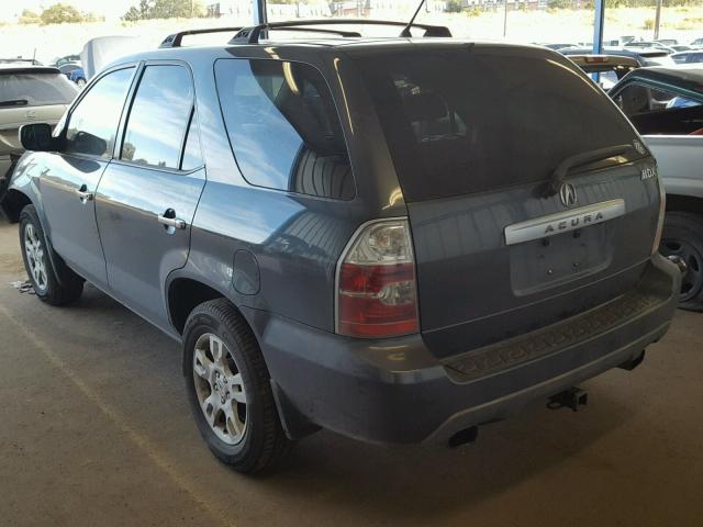 2HNYD18954H518052 - 2004 ACURA MDX TOURIN CHARCOAL photo 3