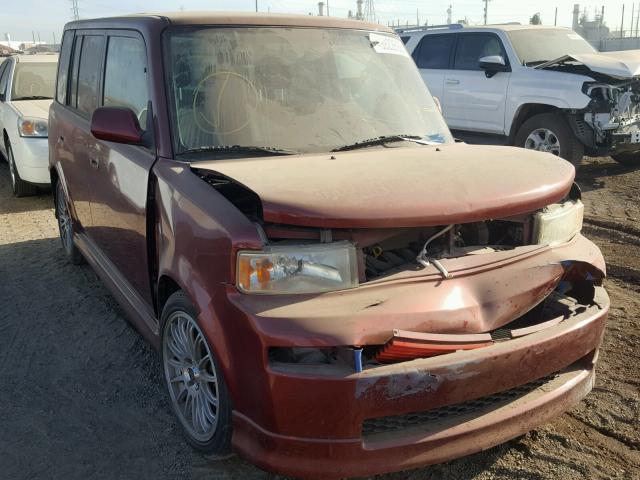 JTLKT324X64071598 - 2006 TOYOTA SCION XB წითელი ფოტო 1