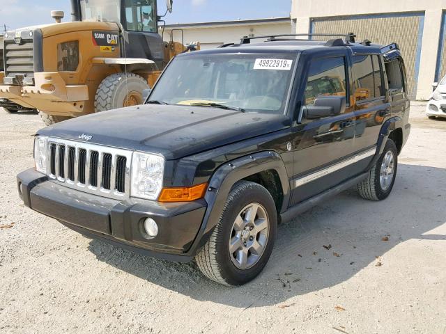 1J8HG58N66C141604 - 2006 JEEP COMMANDER 黑色 照片 2