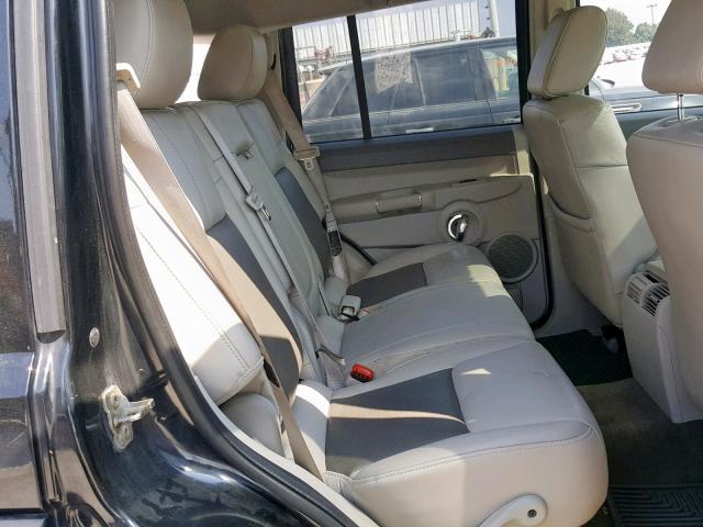 1J8HG58N66C141604 - 2006 JEEP COMMANDER 黑色 照片 6