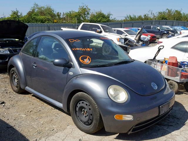 3VWBK21C63M416284 - 2003 VOLKSWAGEN NEW BEETLE ნაცრისფერი ფოტო 1