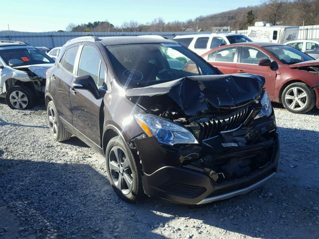 KL4CJASB3EB719313 - 2014 BUICK ENCORE BLACK photo 1