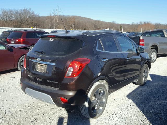 KL4CJASB3EB719313 - 2014 BUICK ENCORE BLACK photo 4