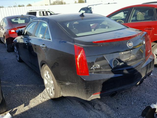 1G6AA5RX2E0112923 - 2014 CADILLAC ATS BLACK photo 3