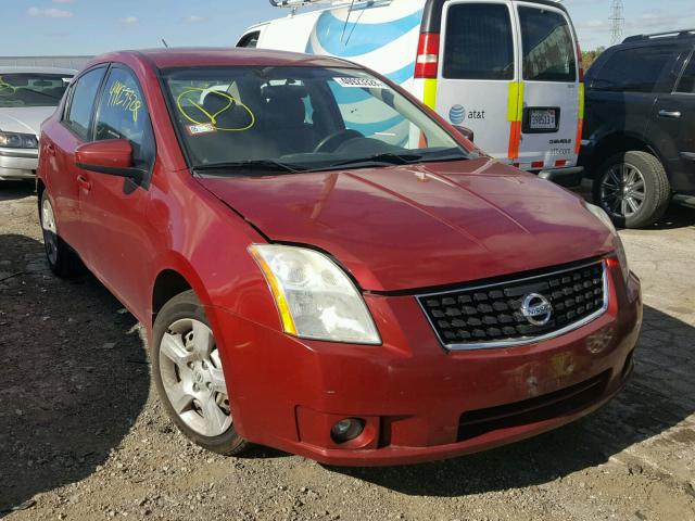 3N1AB61E78L641515 - 2008 NISSAN SENTRA 2.0 RED photo 1