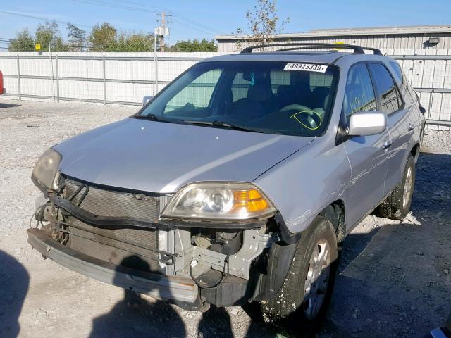 2HNYD18726H518852 - 2006 ACURA MDX TOURIN SILVER photo 2