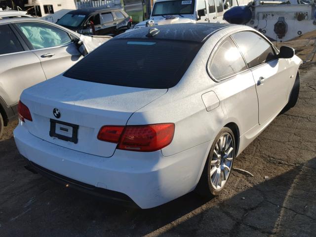 WBAKE5C53BE432194 - 2011 BMW 328 I SULE WHITE photo 4