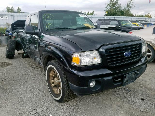 1FTZR45E38PA27687 - 2008 FORD RANGER SUP BLACK photo 1