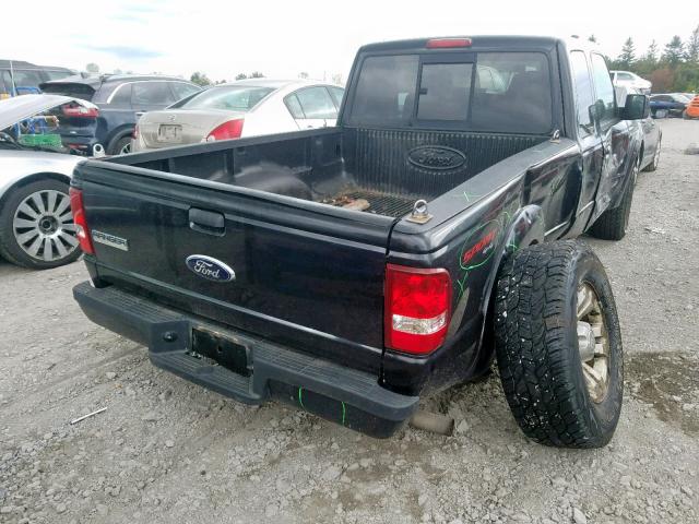 1FTZR45E38PA27687 - 2008 FORD RANGER SUP BLACK photo 4