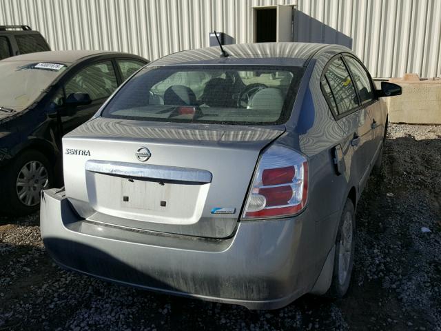 3N1AB6AP7AL700974 - 2010 NISSAN SENTRA 2.0 GRAY photo 4