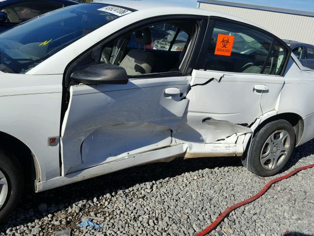 1G8AJ52F75Z111545 - 2005 SATURN ION LEVEL WHITE photo 10