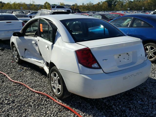 1G8AJ52F75Z111545 - 2005 SATURN ION LEVEL WHITE photo 3