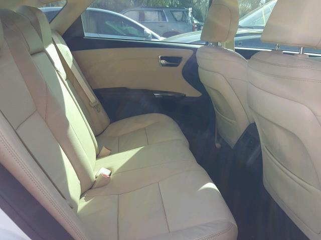 4T1BK1EB9JU286097 - 2018 TOYOTA AVALON XLE WHITE photo 6