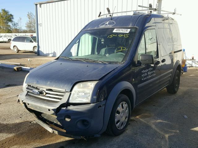 NM0LS7CN6AT022556 - 2010 FORD TRANSIT CO BLUE photo 2