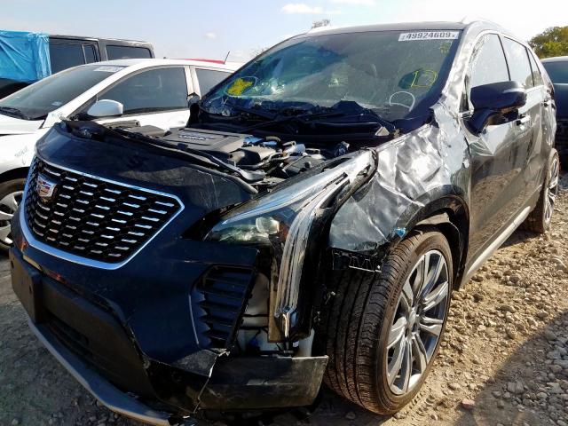 1GYFZCR44KF123804 - 2019 CADILLAC XT4 PREMIU BLACK photo 2