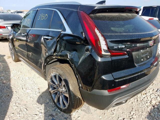 1GYFZCR44KF123804 - 2019 CADILLAC XT4 PREMIU BLACK photo 3