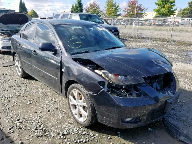 JM1BK32FX81179336 - 2008 MAZDA 3 I BLACK photo 1